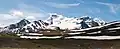 Hilda Peak (left), Mt. Athabasca (center), Mt. Andromeda (right) from the north