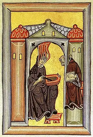 Hildegard of Bingen, Medieval religious and medical writer and polymath.