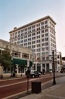 Kunkel Square, one of the region and state's first skyscrapers