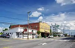 Business along Main Street (US 52)