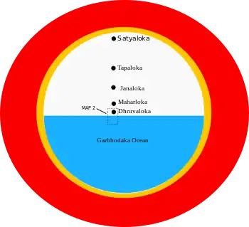 Large scale structure of the Brahmanda (material sphere-like Universe)