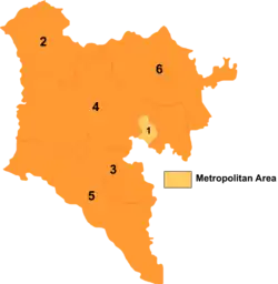 Hinggan divisions: Horqin Right Middle Banner is 5 on this map