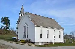 Methodist church at Hiramsburg