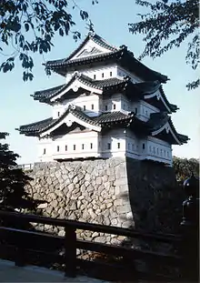 Tenshu of Hirosaki Castle in Hirosaki, AomoriCompleted in 1611