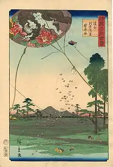 Hiroshige II Enshū Akiha (1859)