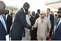 Hon Deng with H.M. King Mohamed VI of Morocco