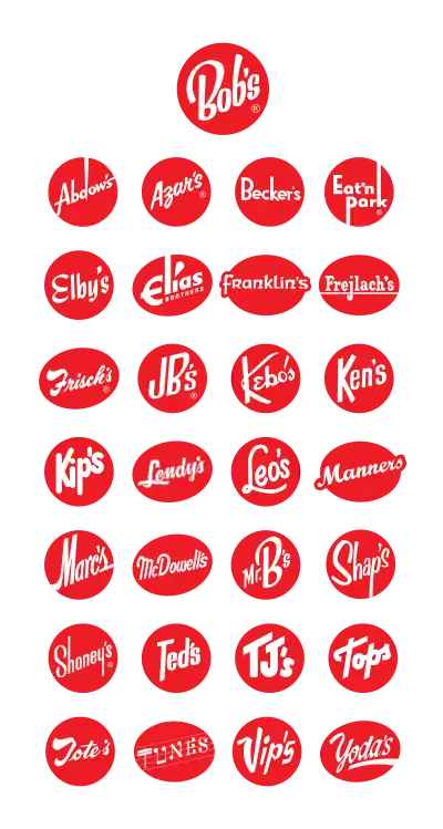 Historic Big Boy franchisee logos