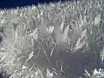 Hoar frost in Julian Alps