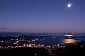 Hobart from kunanyi / Mount Wellington