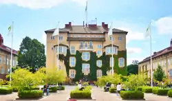 The former chancellery building of the regiment.