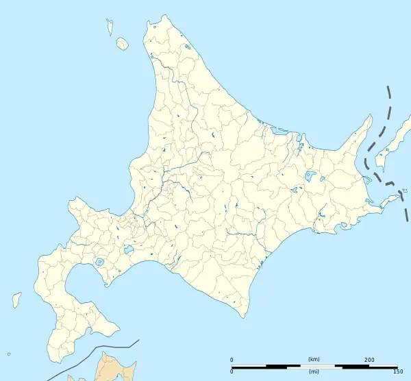 Hama-Koshimizu Station is located in Hokkaido