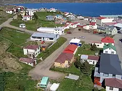 The village of Hólmavík