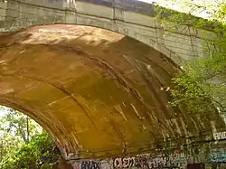 Holme Ave Bridge Crossing Pennypack Creek