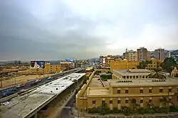 Partial view of the Catholicosate complex on the Mediterranean Sea in Antelias