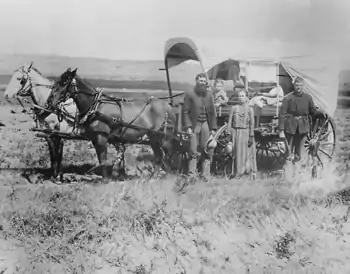 Image 2Homesteaders in central Nebraska in 1866 (from History of Nebraska)