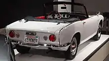 Honda S600 (rear) at the Petersen Automotive Museum