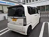 Honda N-Box Custom rear view