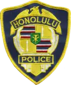 Patch of the Honolulu Police Department