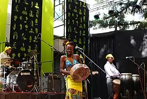 Hope Masike at Harare International Festival of the Arts, 2010