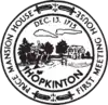 Official seal of Hopkinton, Massachusetts