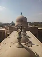 The Domes of The Funerary Complex of Hosh al-Basha, front the roof.