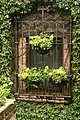 Old hotel window