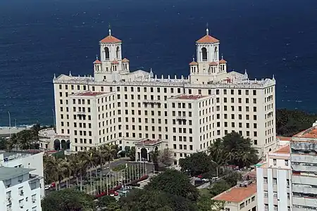 The Hotel Nacional de Cuba in Havana (1930)