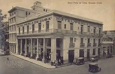 Hotel Perla de Cuba, corner, Havana