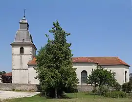 The church in Houécourt