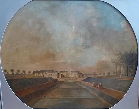 View of the Château de Chanteloup from the south