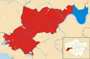 Hounslow 2018 results map