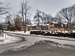 Houses on Rockcliffe Way in "Upper Lindenlea"