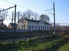 Old railway building