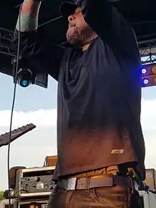 Frontman Howard Jones in 2016