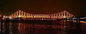 Howrah Bridge has been icon of Kolkata since its construction in 1942