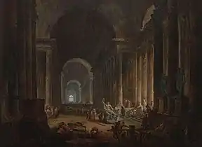 The Finding of the Laocoon (1773), 119.3 x 162.5 cm., Virginia Museum of Fine Arts