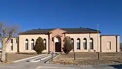 Hudspeth County Courthouse in Sierra Blanca