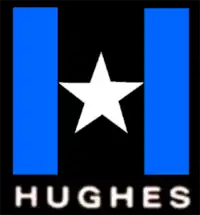 Hughes Entertainment logo.