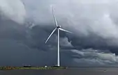 Image 46A wind turbine in Huikku, Hailuoto, Finland (from Windmill)