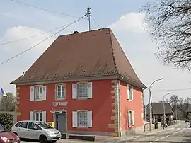 The town hall in Hundsbach