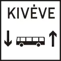 H-116Two-way bus traffic