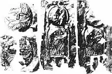 Masks found in Intercisa, on the Danube, dating from the 5th century AD