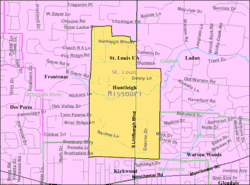 U.S. Census map