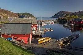 The harbour in Husevåg