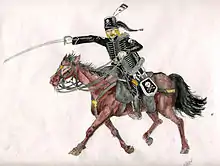 A French Hussard de la mort (1792)