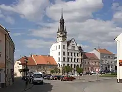 Main square with town hall