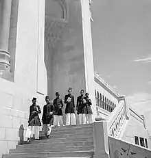 Image 8Students leaving the Osmania University, c. 1939–1945 (from History of Hyderabad)