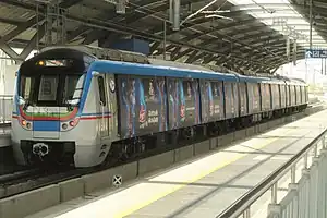 Image 21Hyderabad Metro was inaugurated in 2017. (from History of Hyderabad)