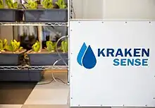 The Kraken Sense system connected in-line to a hydroponics system for autonomous pathogen detection.