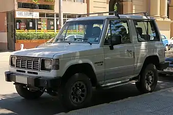 2-door Galloper I (post-facelift)